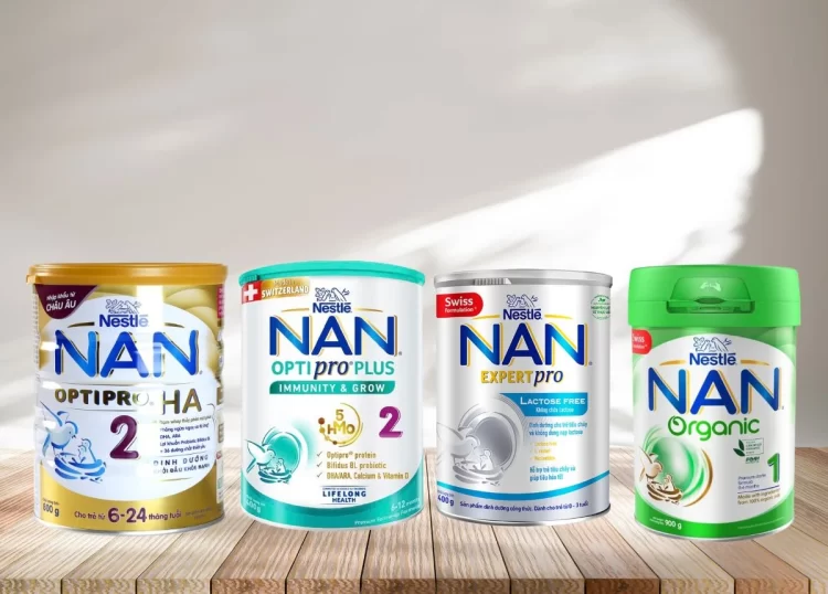 Cách kết hợp sữa bột Nestlé với chế độ ăn dặm của trẻ