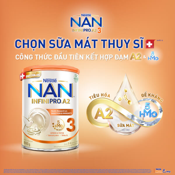 Sữa NAN Infinipro A2 phù hợp với trẻ nào? Hướng dẫn lựa chọn đúng theo thể trạng 2 Sữa NAN Infinipro A2 phù hợp với trẻ nào? Hướng dẫn lựa chọn đúng theo thể trạng